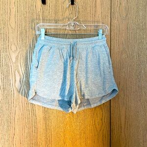 Grey cloth shorts